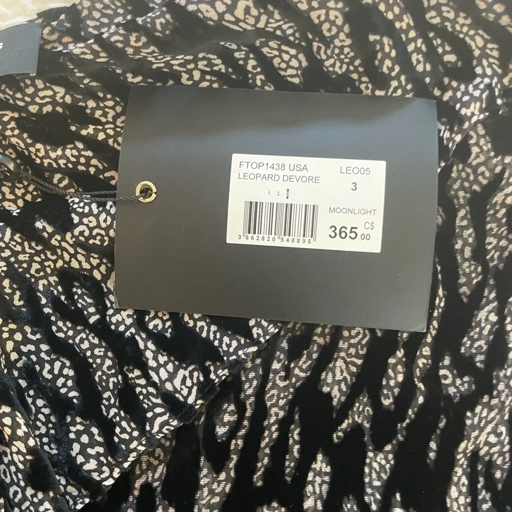 The Kooples Moonlight Leopard Devore Tank - Picture 3 of 6